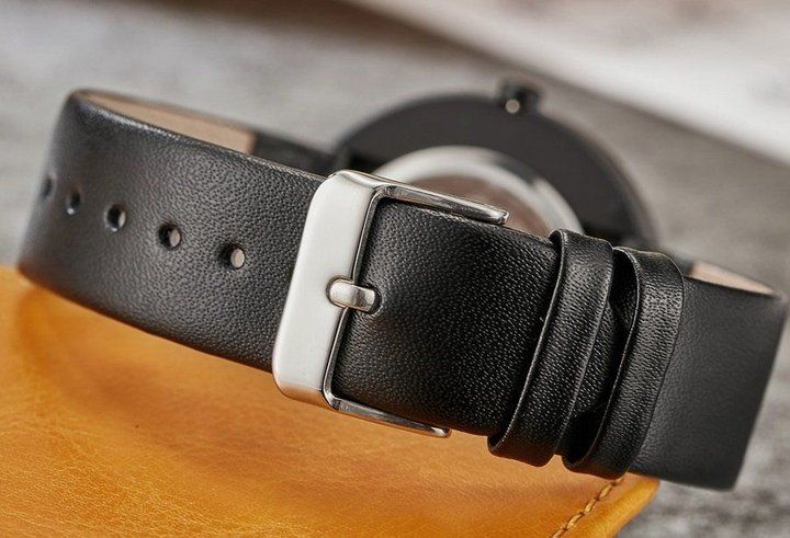 Uhren: Quantoporanano Quarz Leder Herrenuhr - Montre en cuir – Neu und originalverpackt aus Lausanne von WATCH-WORLD 2