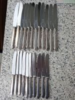 Tafelmesser Sola versilbert 12 grosse, 10 kleine 