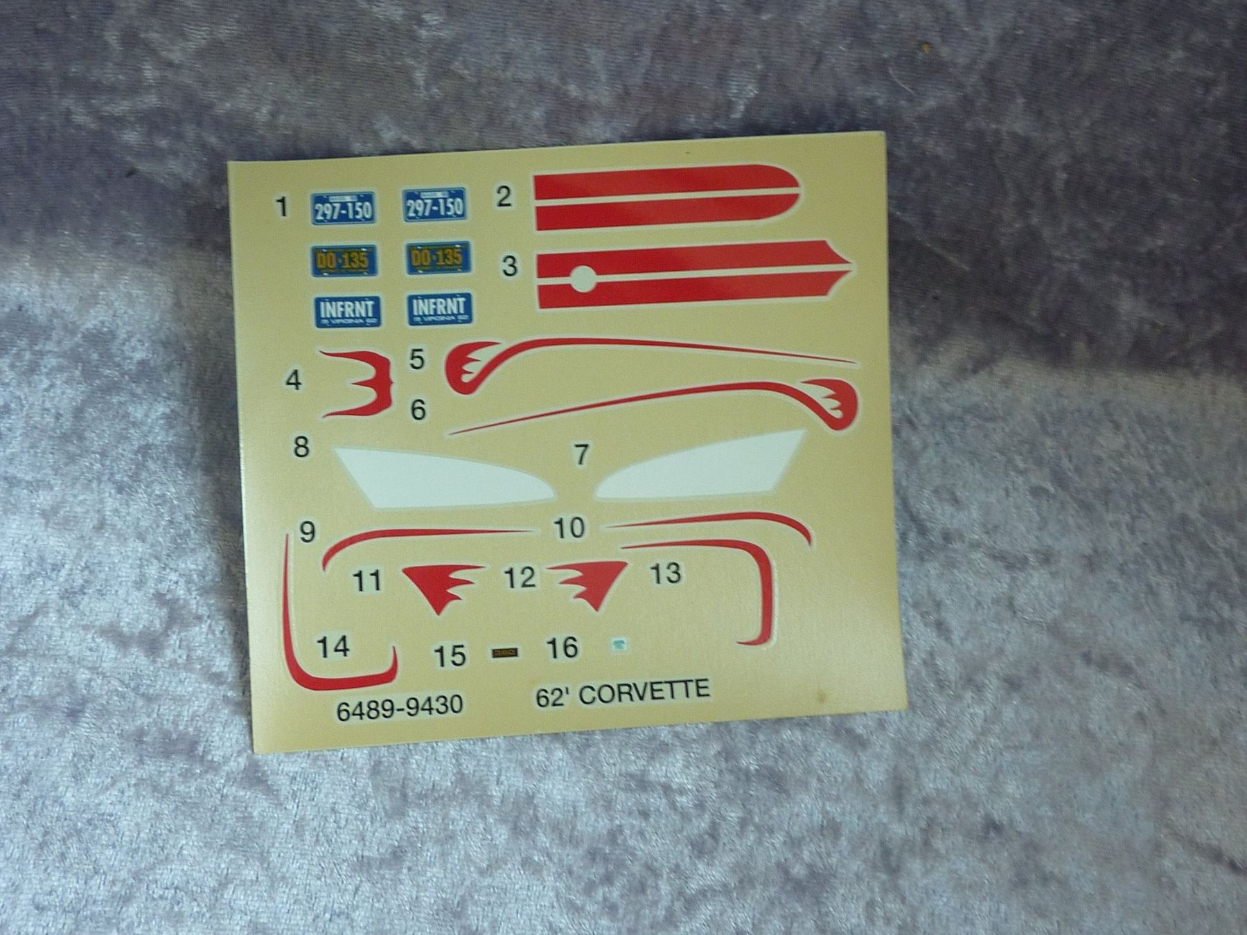 AMT/ERTL Modellini d'auto: Chevrolet Corvette 1962 1:25 – Nuovo (secondo la descrizione) da Dürrenäsch venduto da modellautos4you 3