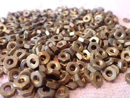 500 Messing Muttern für den STOKYS Baukasten (b)