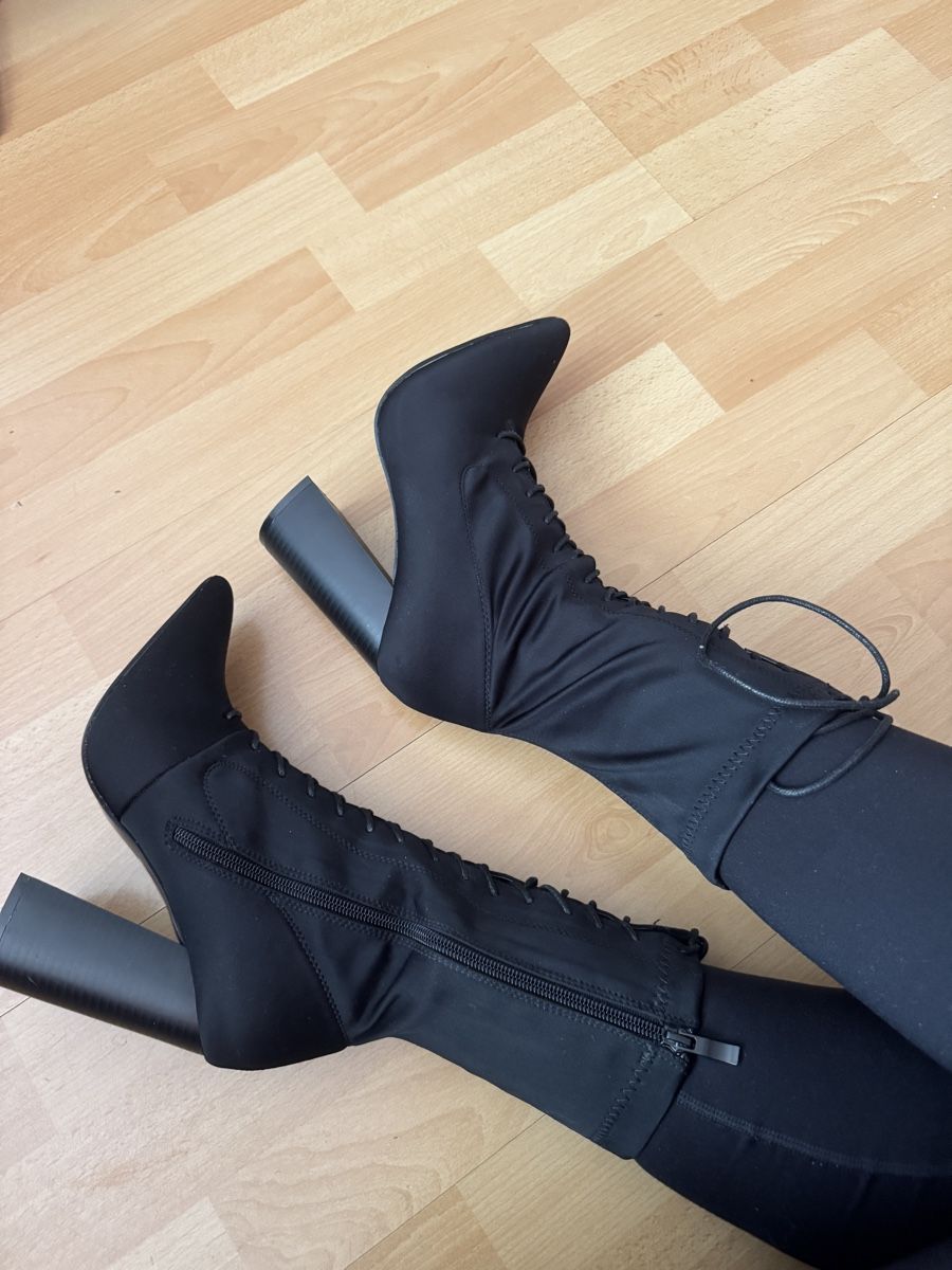 Scarpe da donna: Neu Schnürstifeletten Gr. 38 – Nuovo (secondo la descrizione) da Dübendorf venduto da RPU97 5