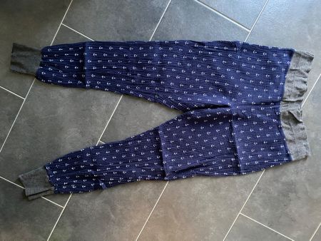 Musselin Sommerhose Unikat, ca. Gr. M, neu!