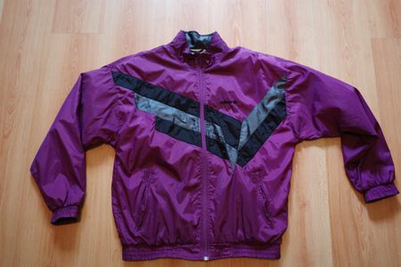 Vintage Adidas Jacke violett Grösse M