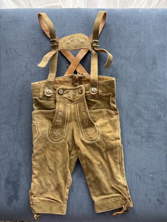 Hübsche Kinder Lederhose Gr. 92!