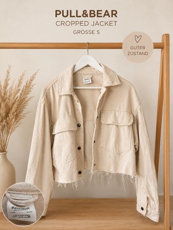 PULL&BEAR Cropped Jacket Grösse S guter Zustand