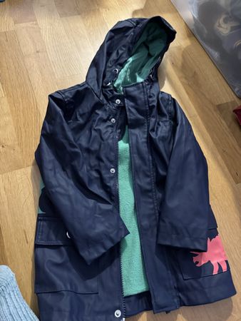 Regenjacke Impidimpi dunkelblau Grösse 98/104 gefüttert