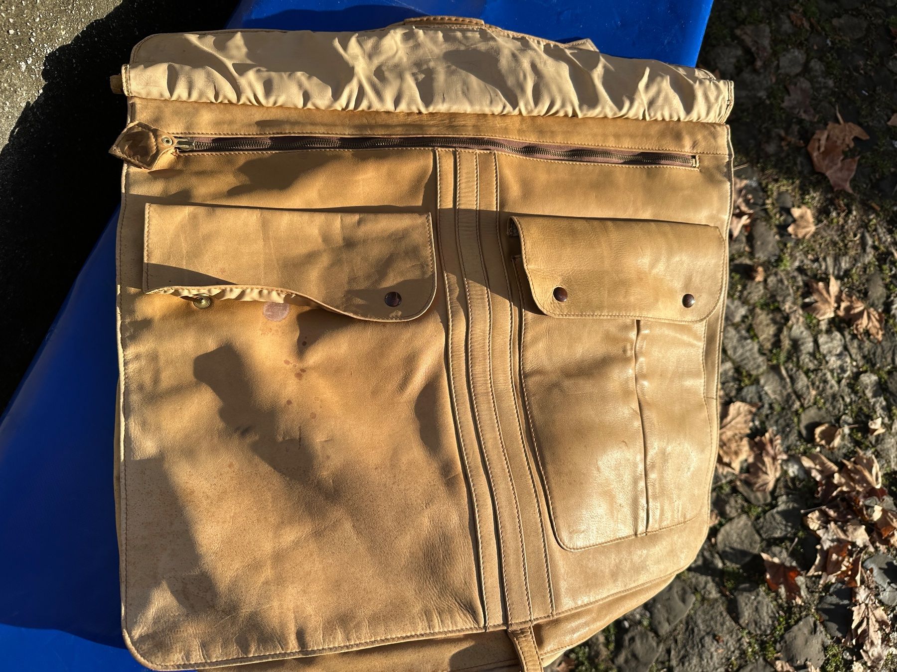 Nina Ricci Borse: Nina Ricci Ledertasche Kleidertasche – Usato da Zürich venduto da atlantis77 5