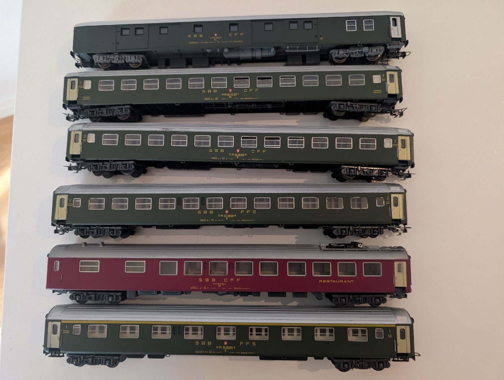 Liliput Modelleisenbahnen: Liliput SBB Reisezugwagen – Gebraucht aus Stein/AG von sborn 1
