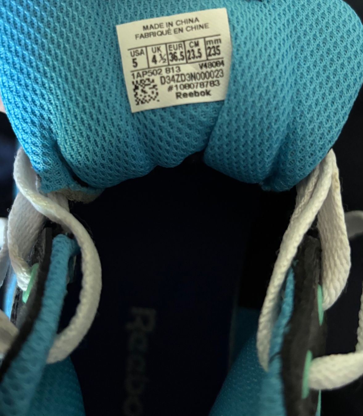 Reebok Herrenschuhe: Retro Vintage Reebok Sneaker high Gr. 38.5 – Neu (gemäss Beschreibung) aus Biberen von Badakab 5