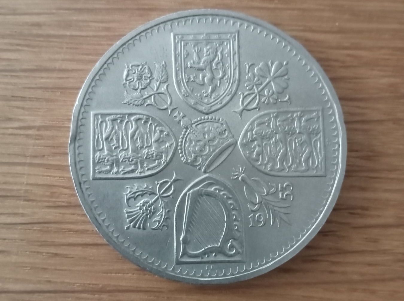 Tutti le monete: 5 Shillings 1953 – Usato da Alpnach Dorf venduto da ake-7x7v 4