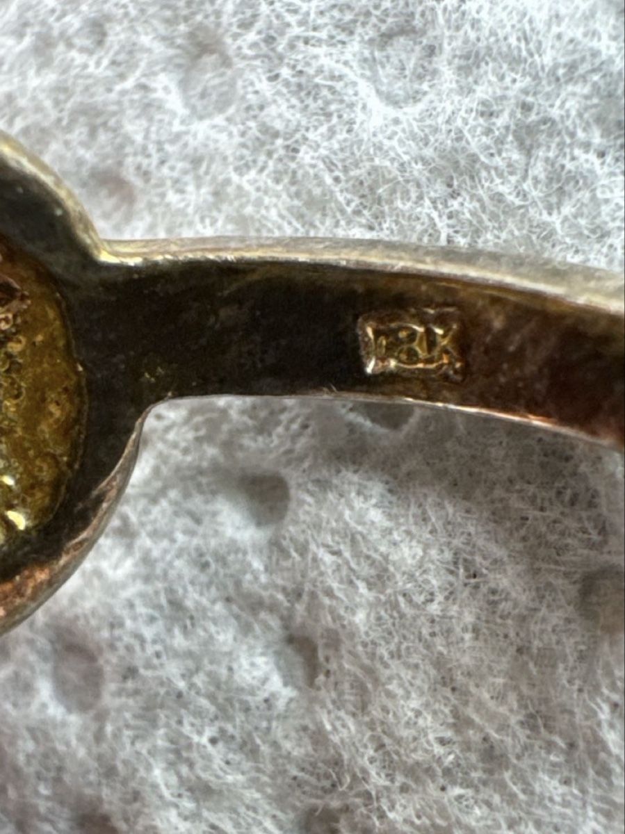 Anelli: Bague ancienne avec pierre – Usato da Chêne-Bourg venduto da and_66gg 4