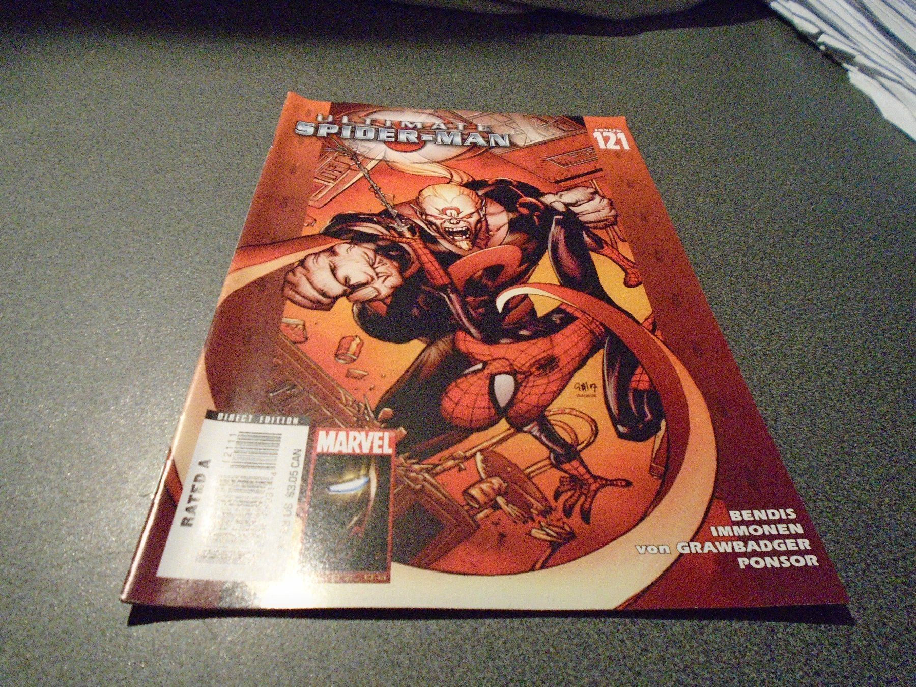 Comics: Ultimate Spider-Man, ISSUE 121 – Gebraucht aus Zürich von abraxas1291