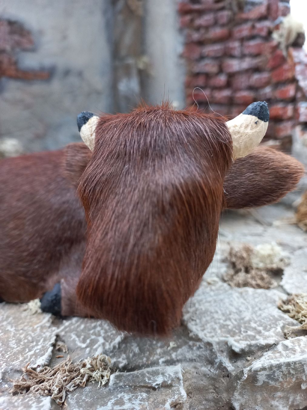 Figuren: herziger Ochse, Schwarzenberger Krippenfiguren – Gebraucht aus Lachen SZ von jimmygoal13 2