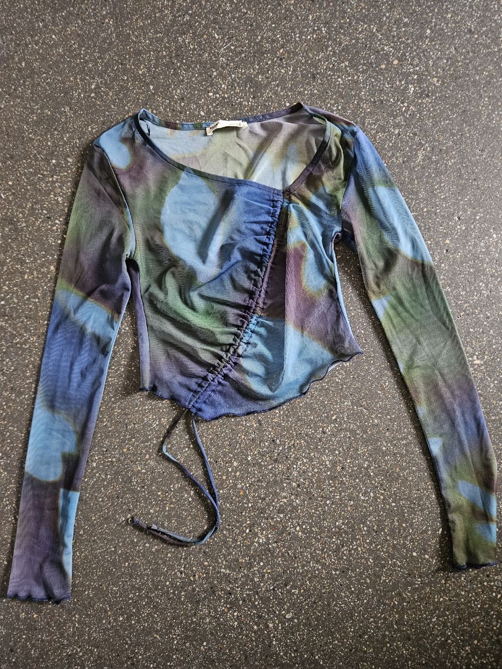 Pull&Bear Tops: Pull&Bear  Top Print Langarm XS neuwertig meches – Neu (gemäss Beschreibung) aus Anwil von tamoos 2