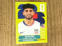 Panini FIFA WM 2026 Sticker Ricardo Pepi USA 18