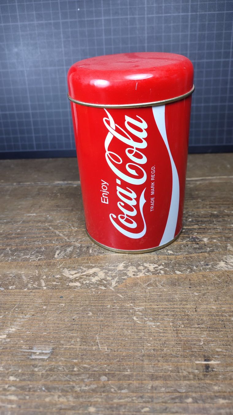 Barattoli: Wunderschöne alte COCA-COLA Büchse – Usato da Gelterkinden venduto da MYSTOREFORYOU4460 3