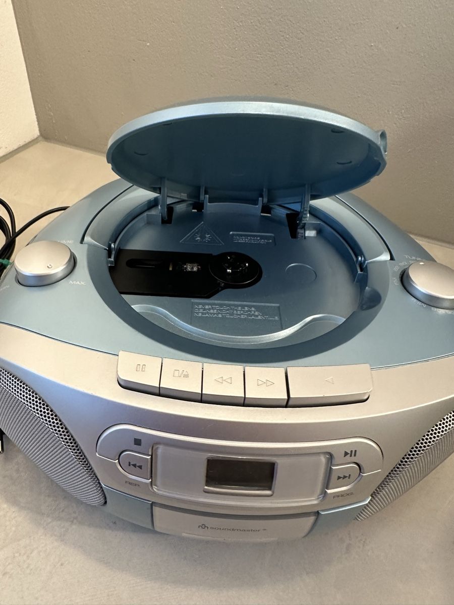Lettore multimediale & Streamer: Soundmaster CD-Radio/Kassettenrekorder – Nuovo (secondo la descrizione) da Nebikon venduto da Vanessa2003 1