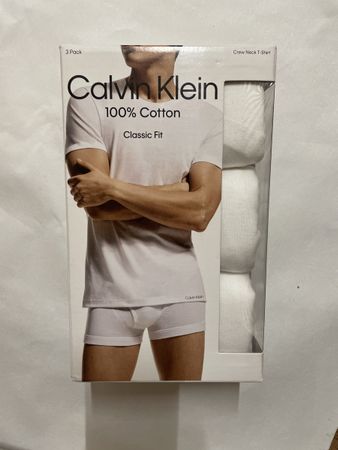 3er Pack Calvin Klein T-Shirts Grösse XL weiss neu