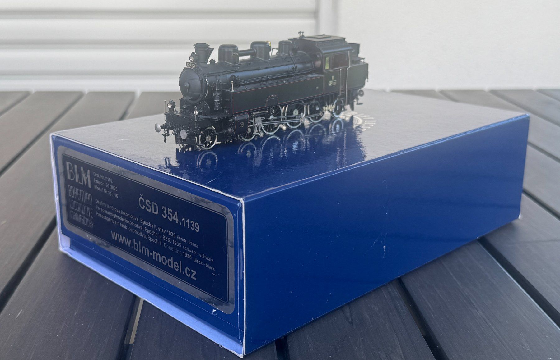 Modellini di ferrovie: Tschechoslowakische Dampflok 354, H0 DC – Nuovo e nell'imballaggio originale da Affoltern am Albis venduto da pet_9d2k 8