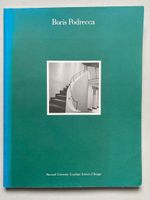 Boris Podrecca Architekturbuch, Harvard 1987, guter Zustand