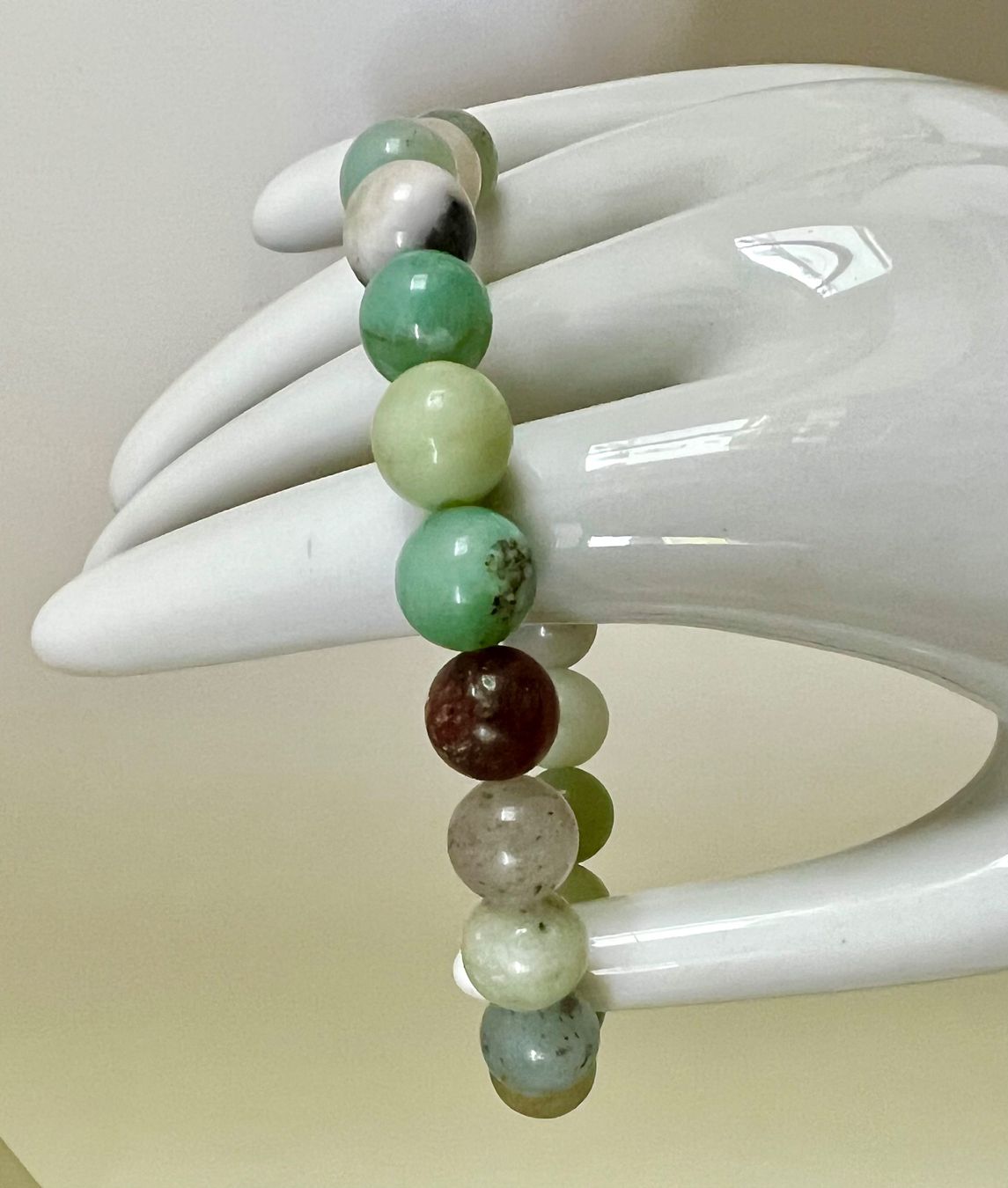 Armbänder & -reifen: Edelstein Armband Chalcedon & Aventurin - Unikat – Gebraucht aus Ruswil von artbyhand 5