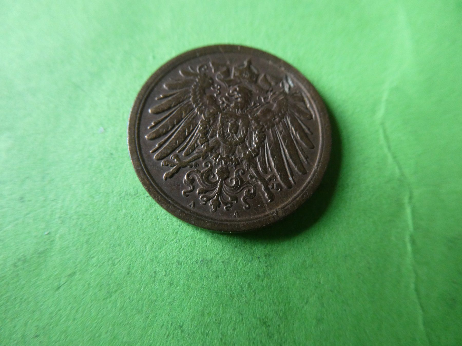 Tutti le monete: Dt. Reich 1912 A, 2 Pfennig – Usato da Hinterforst venduto da Rohusri 1