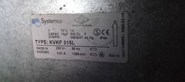 Systemair Lüftung Windmaschine Kvkf 315l
