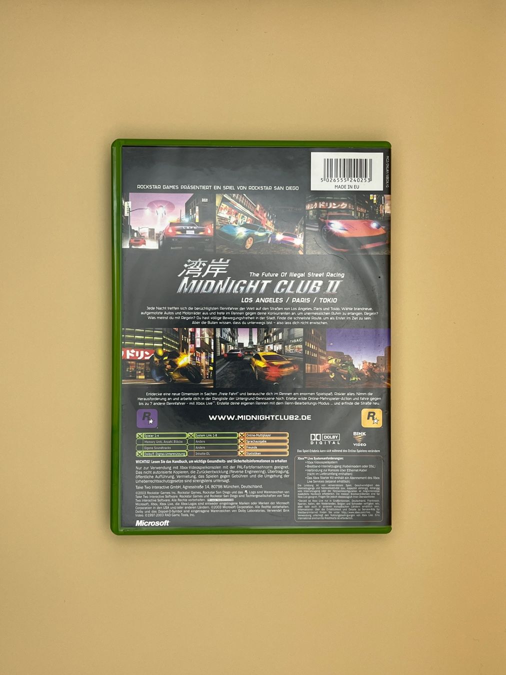 Microsoft Giochi: XBOX / Midnight Club 2 – Usato da Kölliken venduto da sergesellsretro 1
