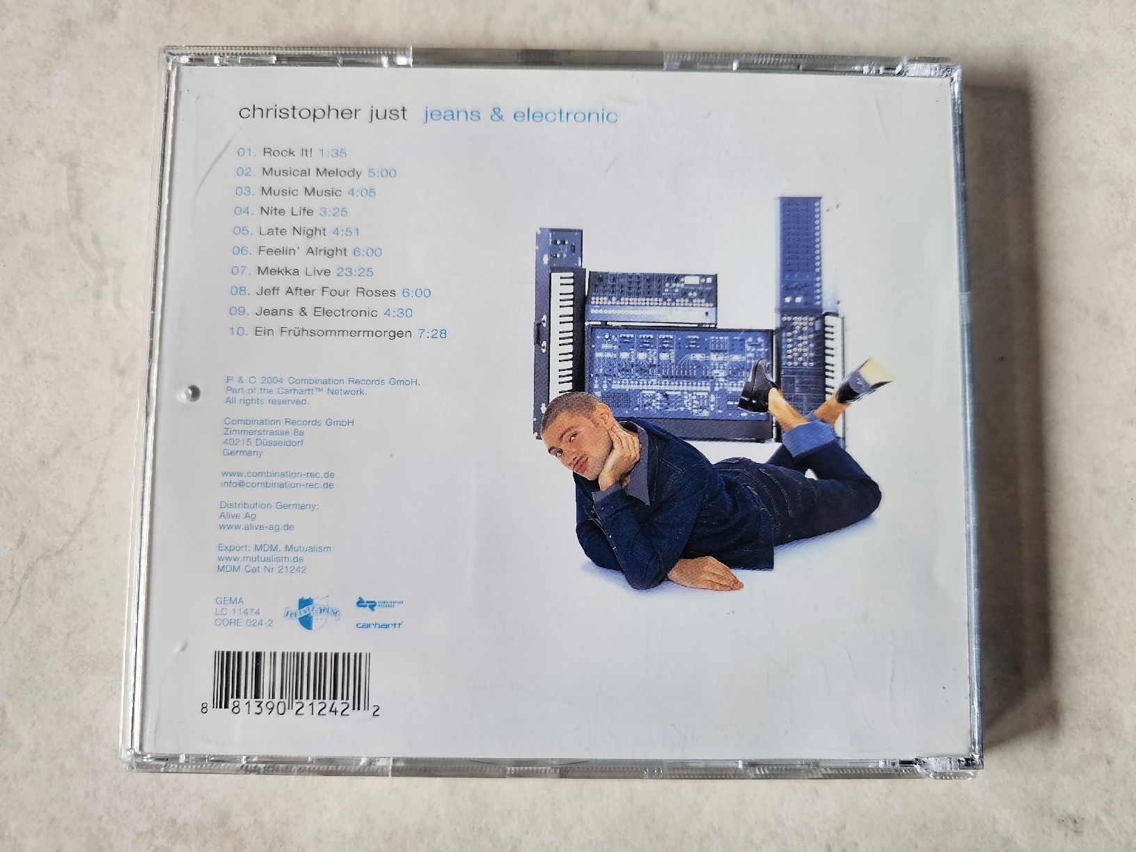 CD: Christopher Just  -  Jeans & Electronic – Usato da Schneisingen venduto da backstore24 1