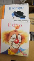 2 libri "Le mie prime scoperte" Il circo e Il tempo