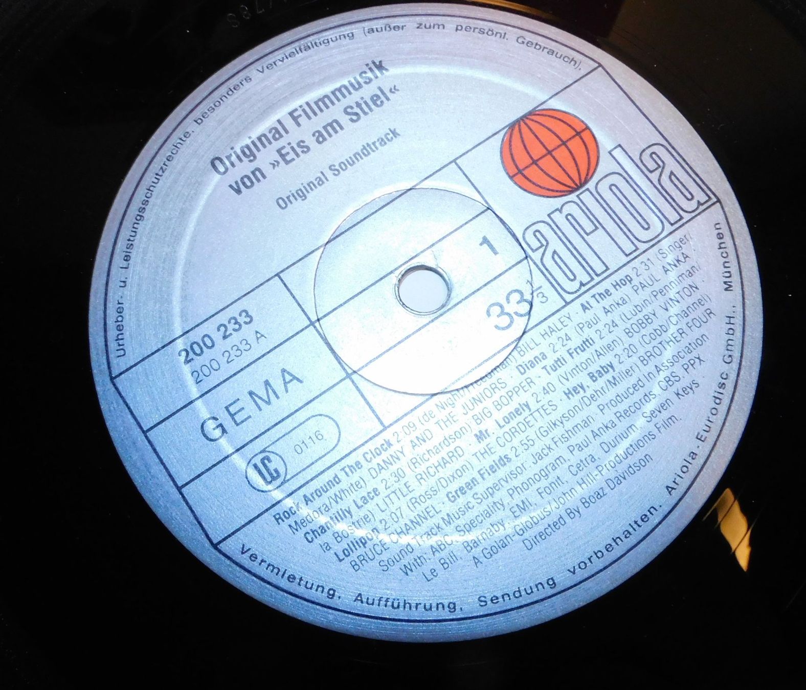 Dischi in vinile: LP Eis am Stiel original Soundtrack – Usato da Sursee venduto da 76 4