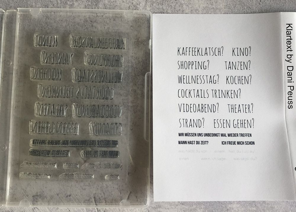 Wann hast du Zeit / Klartext by Dani Peuss Kaufen auf Ricardo