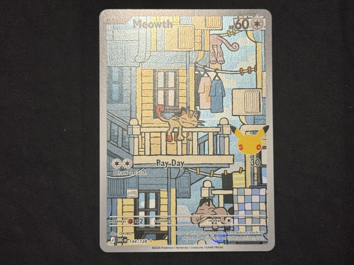 Cartes: Meowth 30th ENG – Neuf (Voir description) à Ardon par Poke_Pantu
