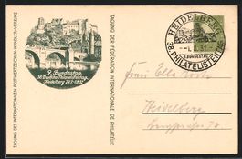 Ganzsache PP111C3 /01: Heidelberg, 9. Bu