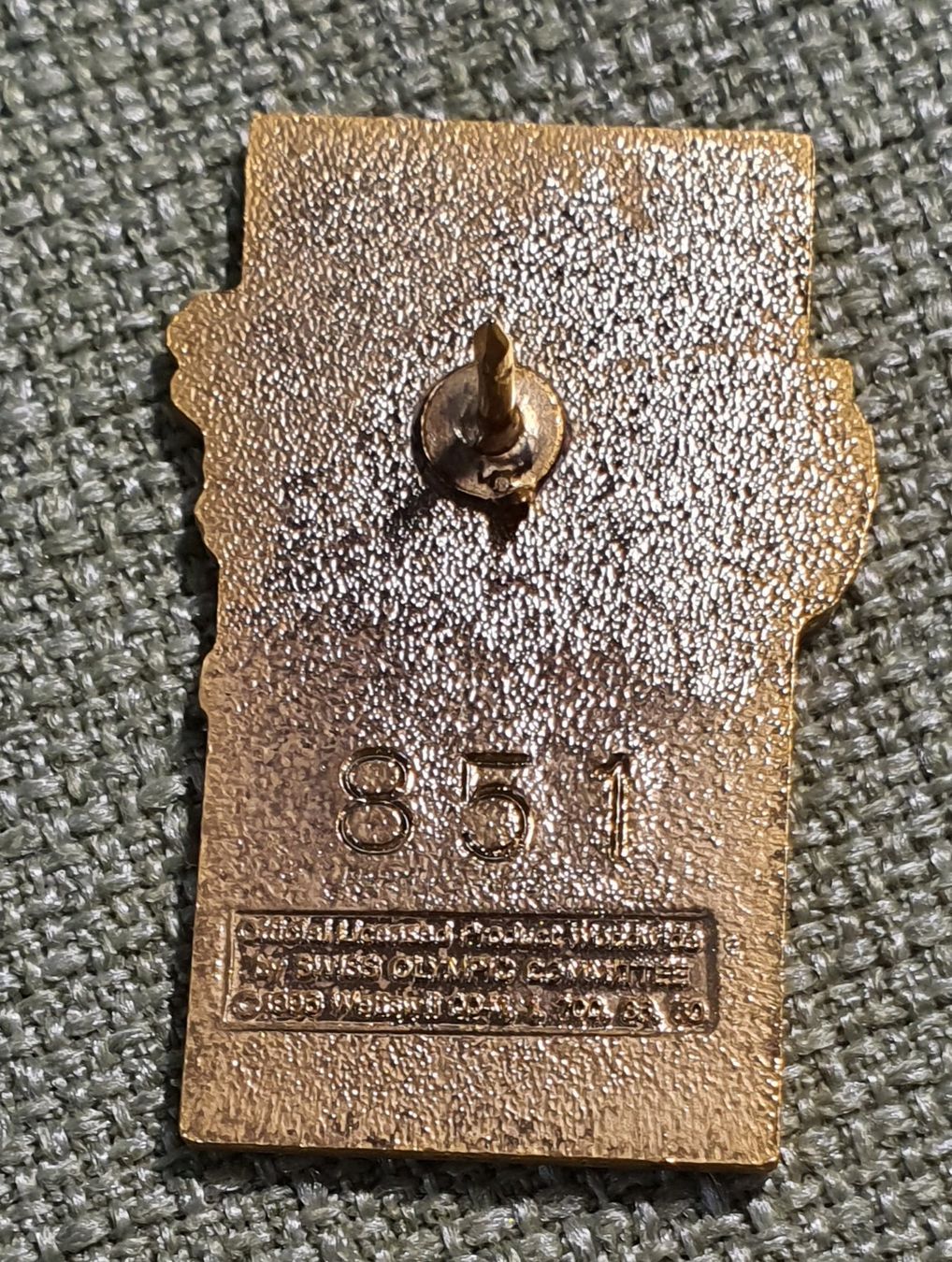 Spille & Fermagli: N166 - Pin Swiss Olympic Atlanta 1996 - Gehen oder Marathon – Usato da Reinach BL venduto da Boston-Verkauf 1