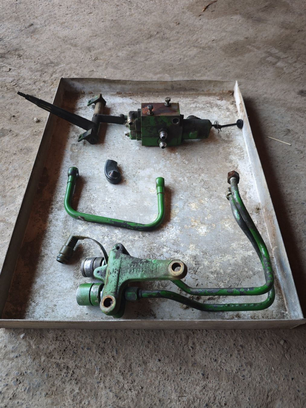 John Deere Trattori: Hydraulikventil John Deere 40er/50er – Usato da Oberhasli venduto da Steyr8180 3
