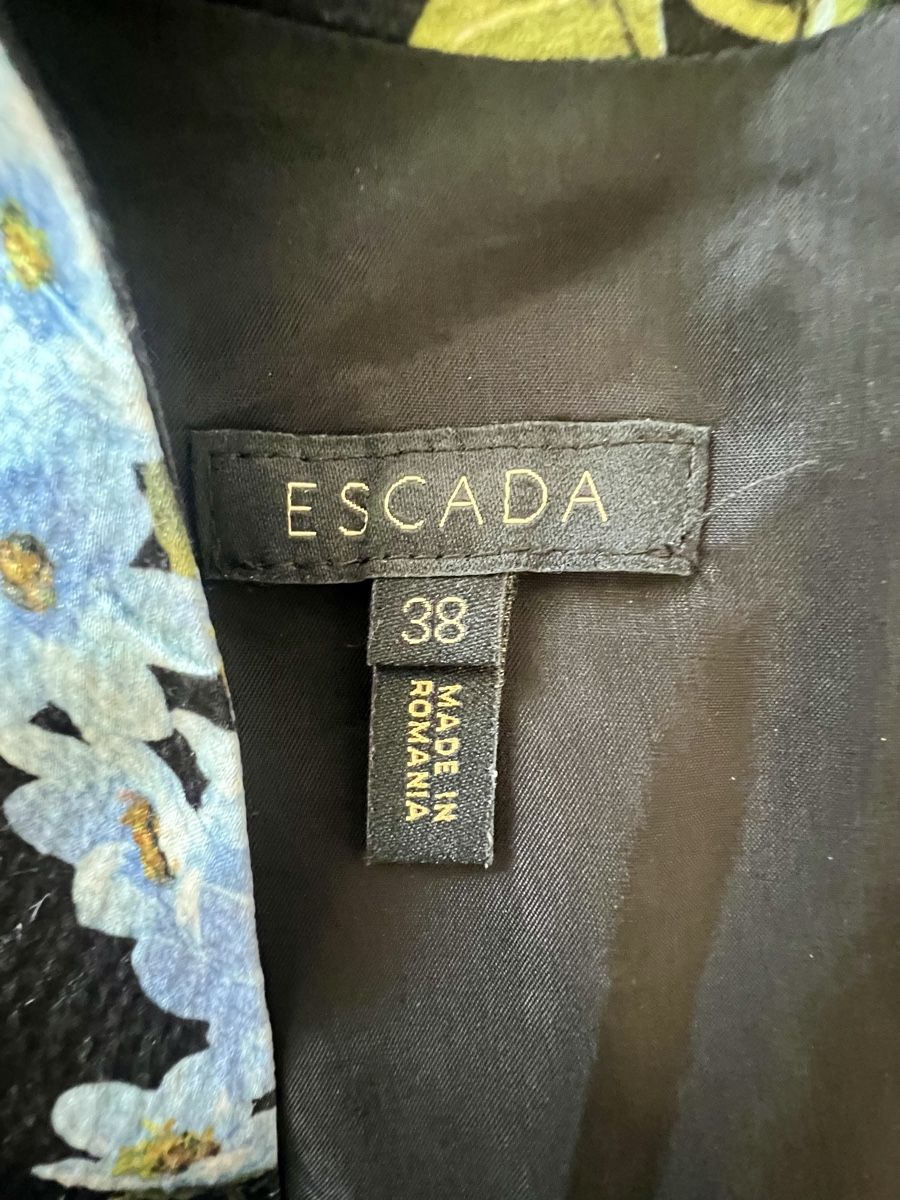 Escada Robes: Escada Kleid Seide Blumenmuster Gr 38 – D'occasion à Basel par Bettybooo 6