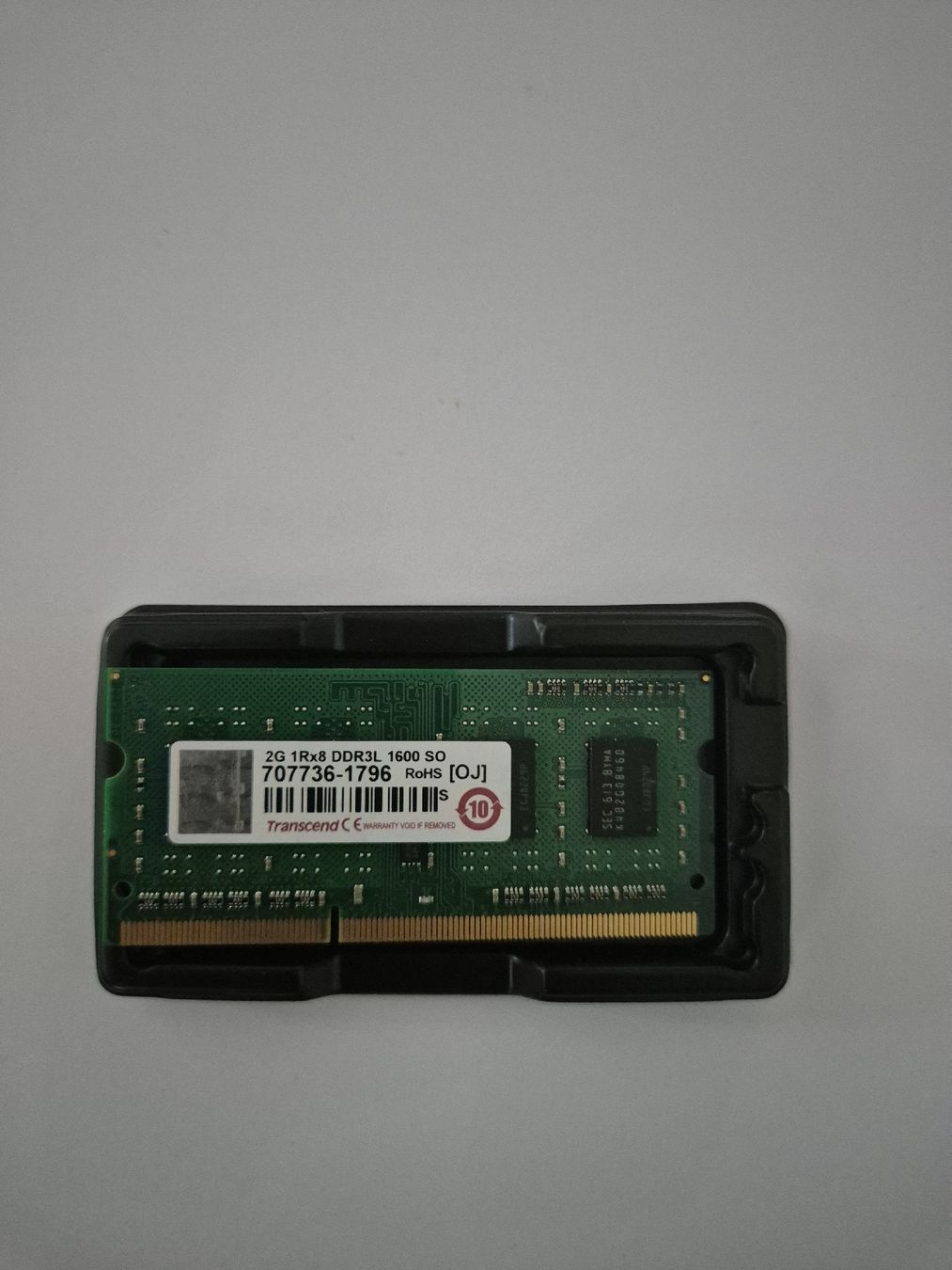 PC: 2GB DDR3L 1600 SO-DIMM RAM Riegel Transcend  – Usato da Riehen venduto da icke04