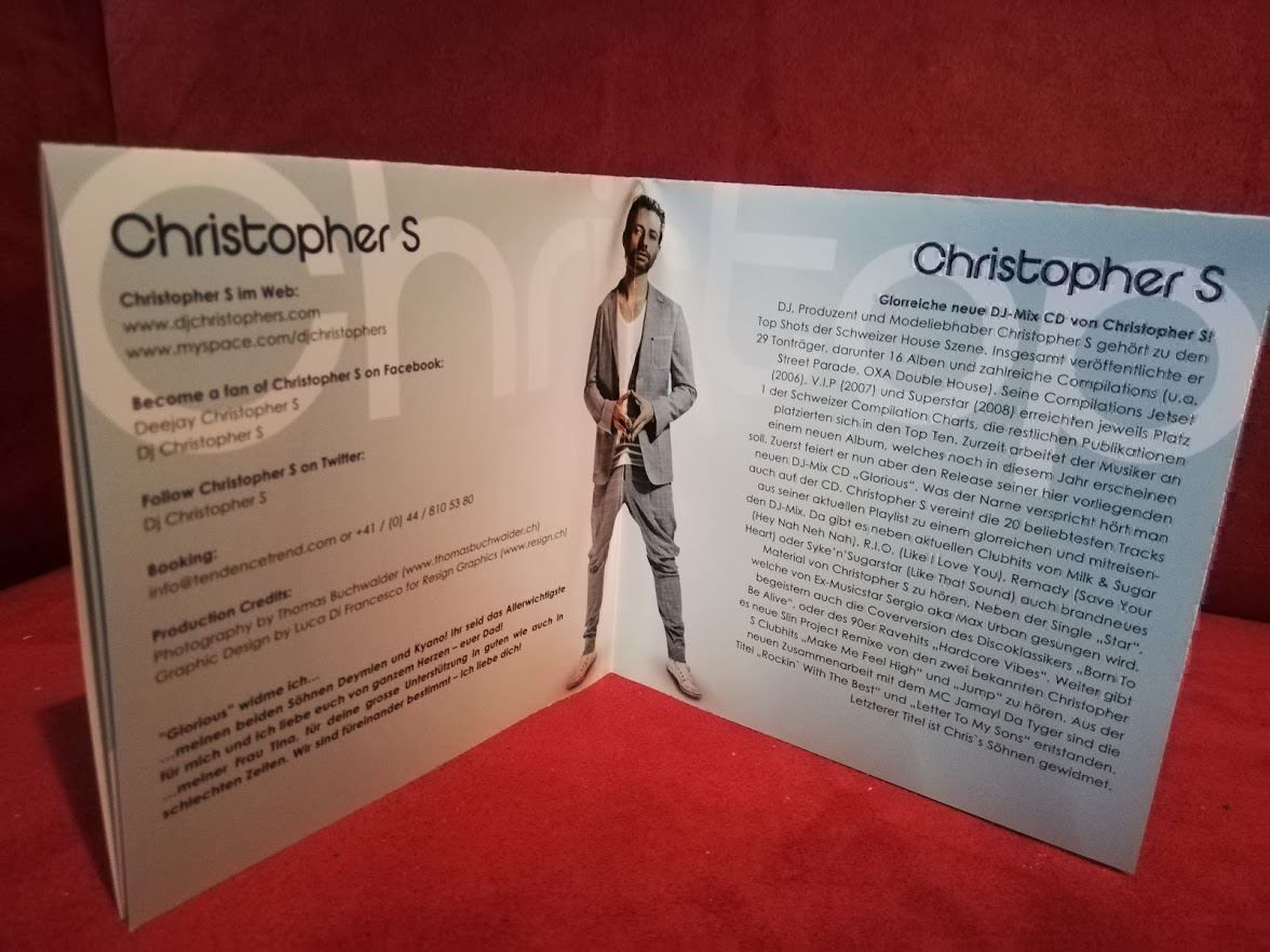 CDs: Christopher S Glorious CD – Gebraucht aus Zofingen von noise123 4