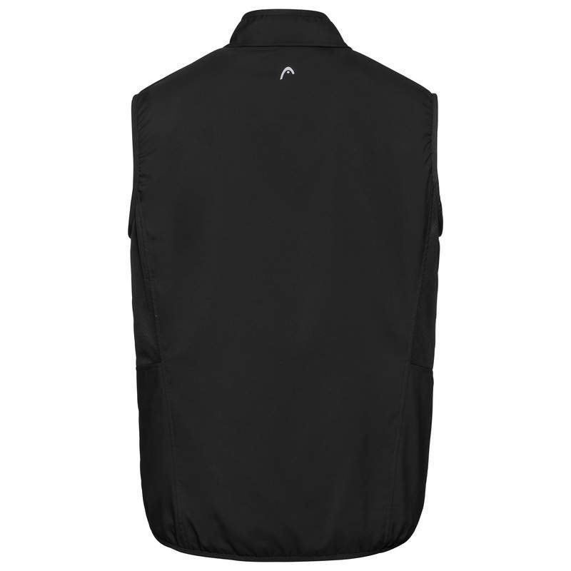 Head Gilet & Giacche: leichte HEAD Herren Weste Gr. S 46-48, Netzfutter, schwarz – Nuovo e nell'imballaggio originale da Adliswil venduto da vette56 3