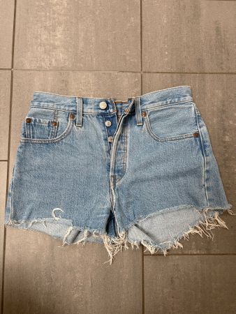 Levi's 501 Cut-off Shorts Sommer Grösse W25