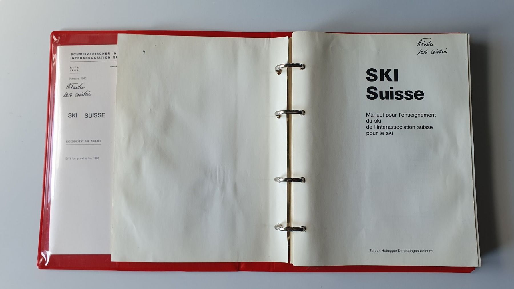 Libri: Manuel Ski Suisse, Interassociation Suisse, 1973 – Usato da Echandens venduto da annegug 3