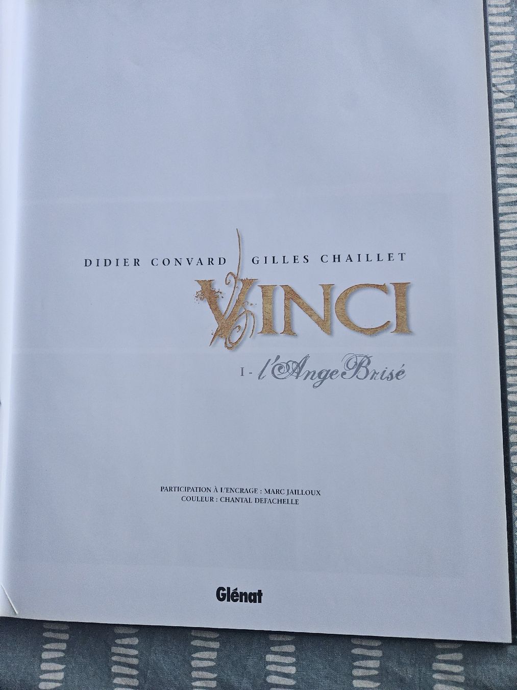 Fumetti: Vinci l ange brisé Convard-Chaillet – Usato da Thônex venduto da lacomtessedesfees 4