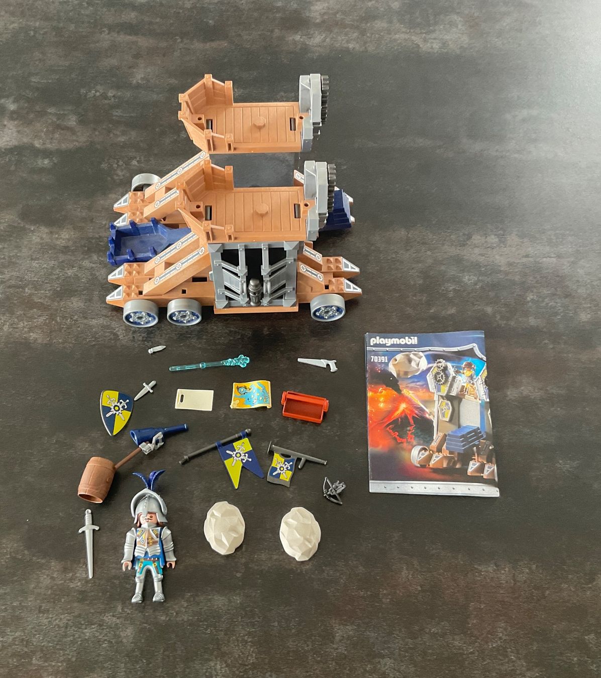 Playmobil Giocattoli: Playmobil Novelmore Mobile Katapultfestung – Usato da Rotkreuz venduto da Dude71
