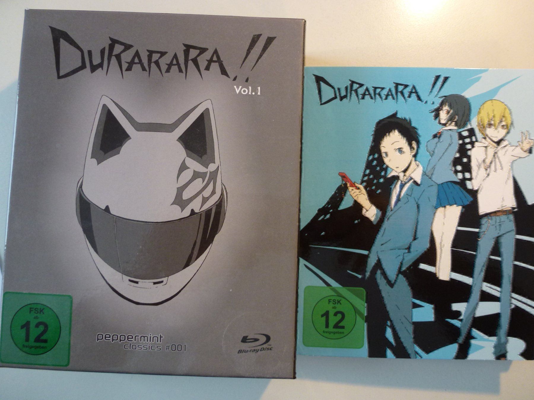 Tutti i DVDs: Durarara!! - Vol. 1 (2 Blu-Rays) + Sammelschuber – Nuovo (secondo la descrizione) da Bern venduto da Frebo 1