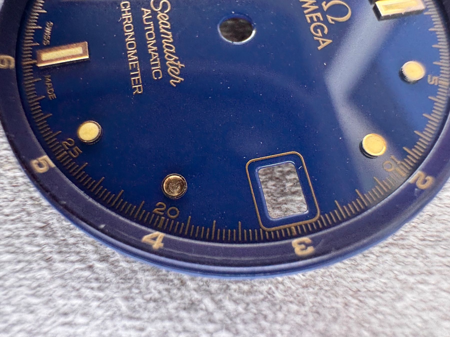 Omega Orologi: Omega Seamaster Automatic Chronometer Blue Dial 28.5mm – Usato da Arzier-Le Muids venduto da Avanna 2