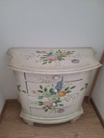Vintage Schubladenkommode mit Blumenmalerei, Landhausstil 🌸