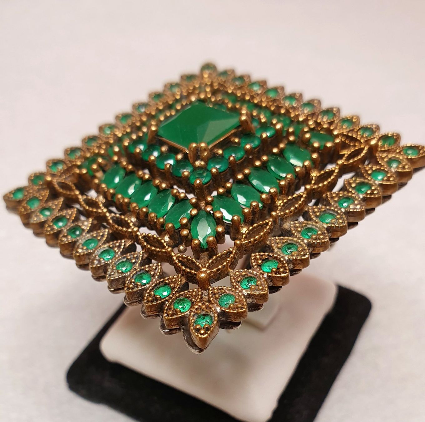 Anelli: Vintage Smaragd Ring – Nuovo (secondo la descrizione) da Zürich venduto da benedikt12 8
