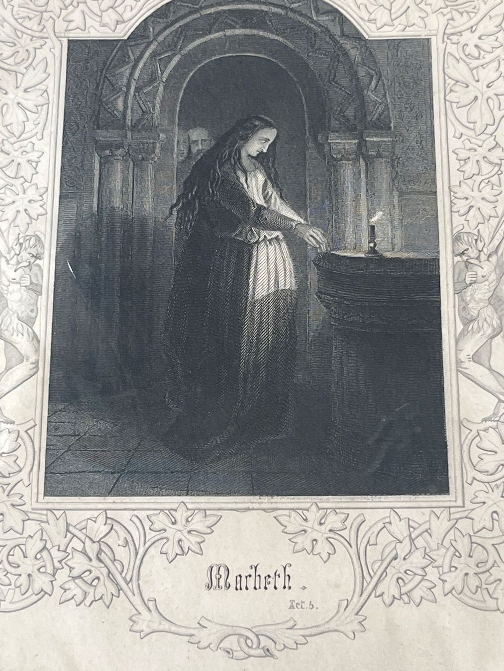 Poster & Bilder: Stahlstich- "Macbeth", Shakespeare, Act. 6 – Neu und originalverpackt aus Luzern von Jiggy_8898 2