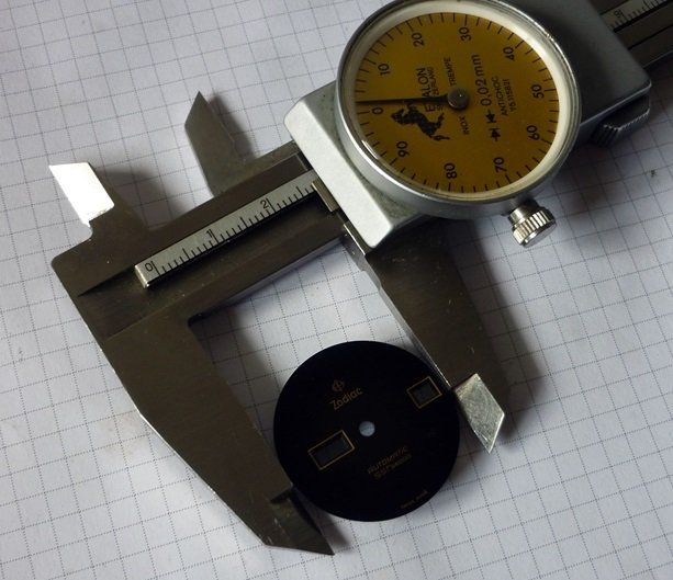 Zodiac Orologi: Vintage ZODIAC Automatic SST 36000 Ziffernblatt -Zifferblatt – Usato da Adliswil venduto da di_hans 8